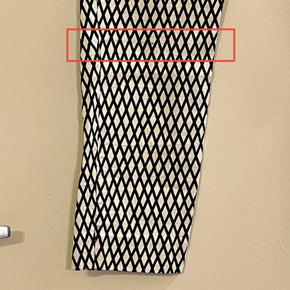 CARTONNIER by ANTHROPOLOGIE Crosshatched Charlie Trousers - Picture 5 of 7